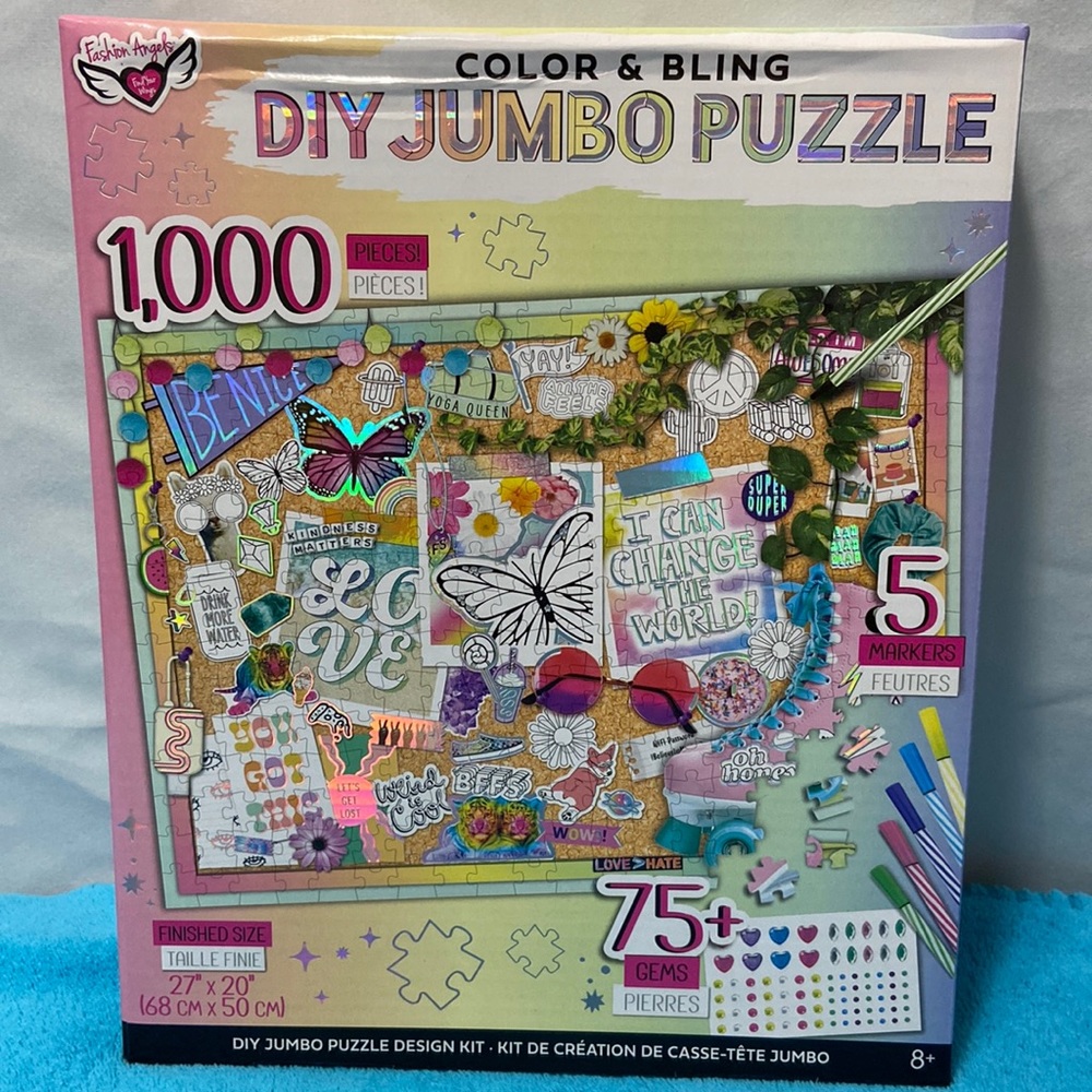 DIY Jumbo 1000 Pc puzzle